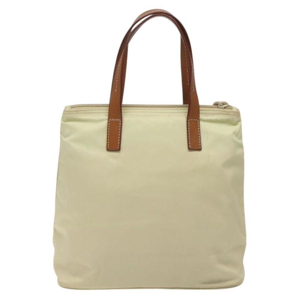 Prada Vintage Tote Tessuto White Nylon Tote Bag Bag